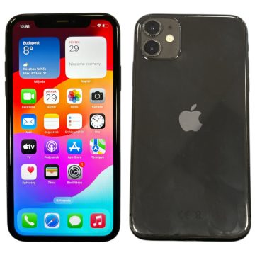   Apple iPhone 11 64GB 64GB Fekete (Space Gray) Kártyafüggetlen
