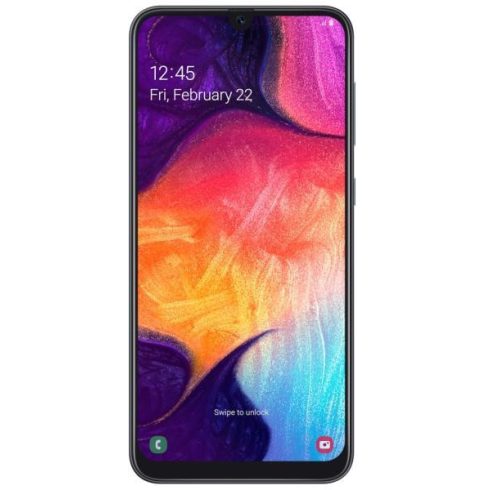 Samsung Galaxy A50 Dual Sim 128GB (SM-A505FN/DS) 128GB Fekete (Black) Kártyafüggetlen