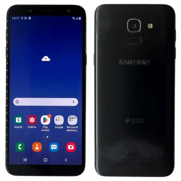   Samsung Galaxy J6 2018 Dual Sim (SM-J600F/DS)  Fekete (Black) Kártyafüggetlen