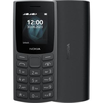   Nokia 105 2023 TA-1557 Dual Sim  Fekete (Black) Kártyafüggetlen