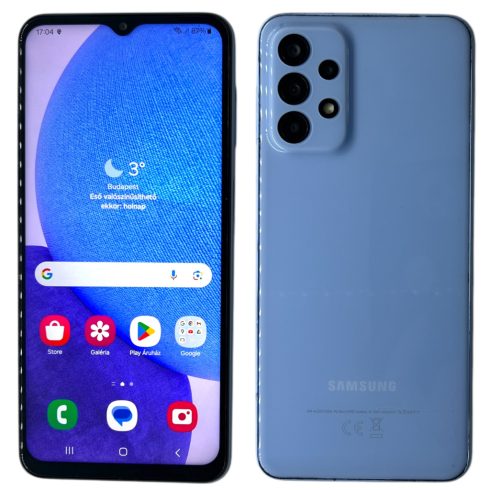 Samsung Galaxy A23 128GB SM-A235F/DSN  6 GB Kék (Blue) Kártyafüggetlen