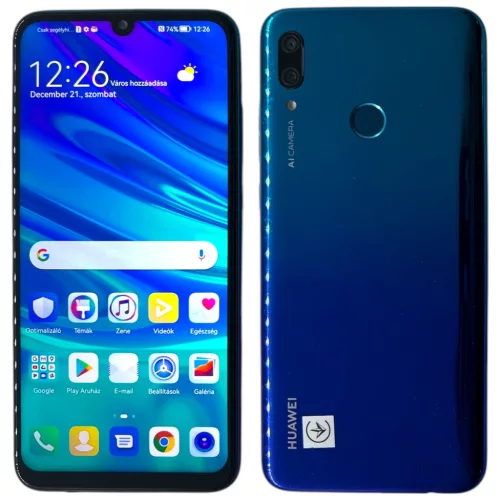Huawei P Smart 2019 Dual Sim (POT-LX1)  Kék (Blue) Kártyafüggetlen