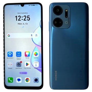   Honor X7 128GB Dual Sim 128GB Fekete (Black) Kártyafüggetlen