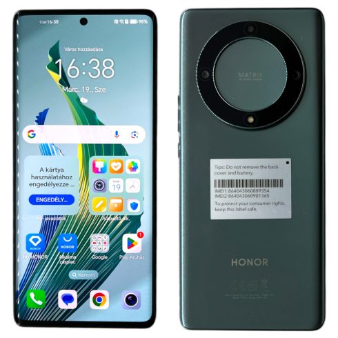 Honor Magic 5 lite 5G  Zöld (Green) Kártyafüggetlen