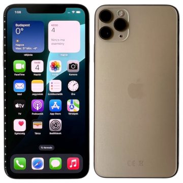   Apple iPhone 11 Pro Max 64GB 64GB Arany (Gold) Kártyafüggetlen