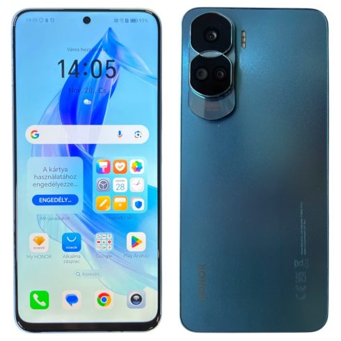 Honor 90 Lite 8/256GB 8GB/256GB Kék (Blue) Kártyafüggetlen