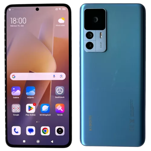 Xiaomi 12T 8/128GB Dual Sim 8/128GB Kék (Blue) Kártyafüggetlen