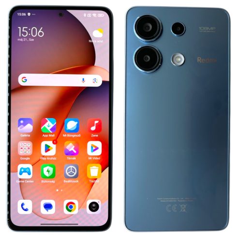 Xiaomi Redmi Note 13 8/256GB Dual Sim  Kék (Blue) Kártyafüggetlen