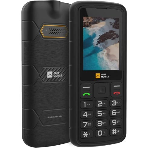 AGM M9 2G  Fekete-Narancs (Black-Orange) Kártyafüggetlen