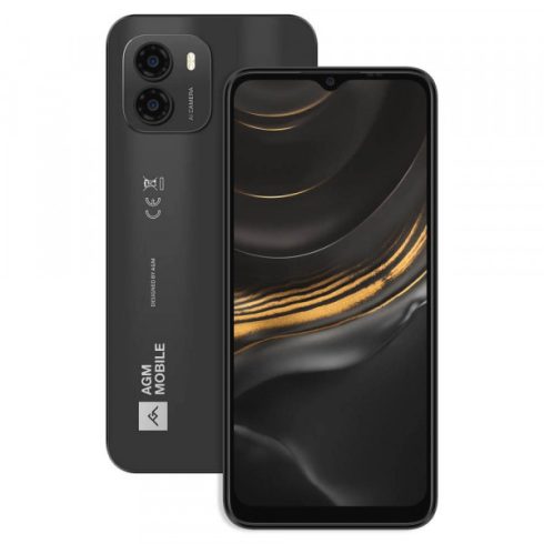AGM Note N1 8GB/128GB Dual Sim  Fekete (Black) Kártyafüggetlen