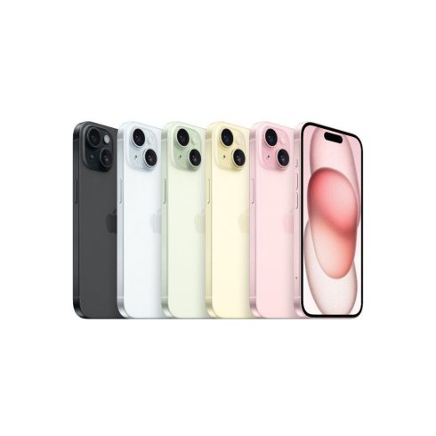 Apple iPhone 15 128GB 128GB Fekete (Space Gray) Kártyafüggetlen