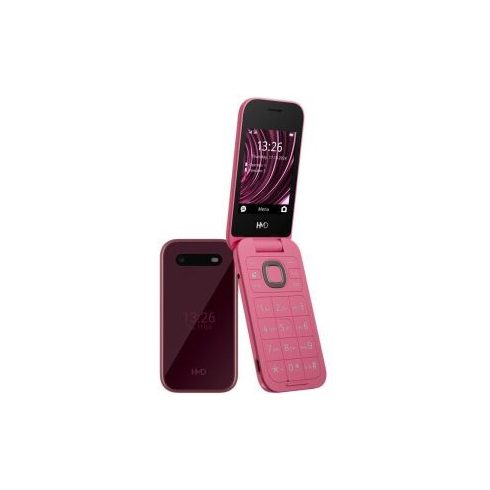 HMD 2660 Flip Dual Sim (TA-1711)  Rózsaszín (Warm Pink) Kártyafüggetlen