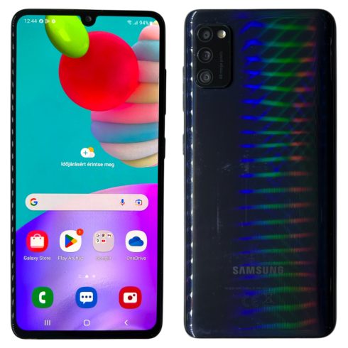 Samsung Galaxy A41 Dual Sim (SM-A415/DS)  Fekete (Black) Kártyafüggetlen
