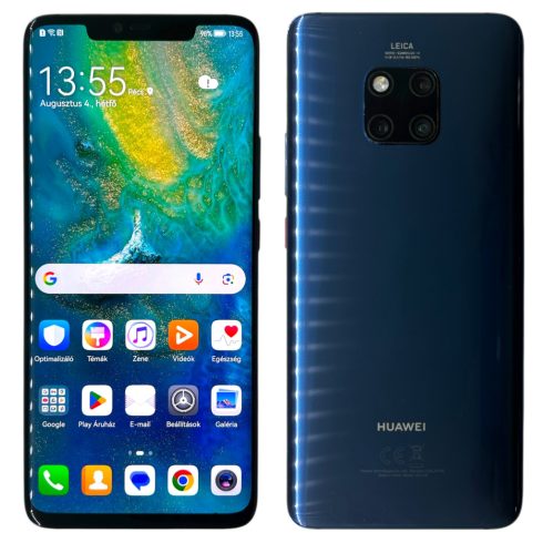 Huawei Mate 20 Pro Dual Sim (LYA-L29)  Kék (Blue) Kártyafüggetlen
