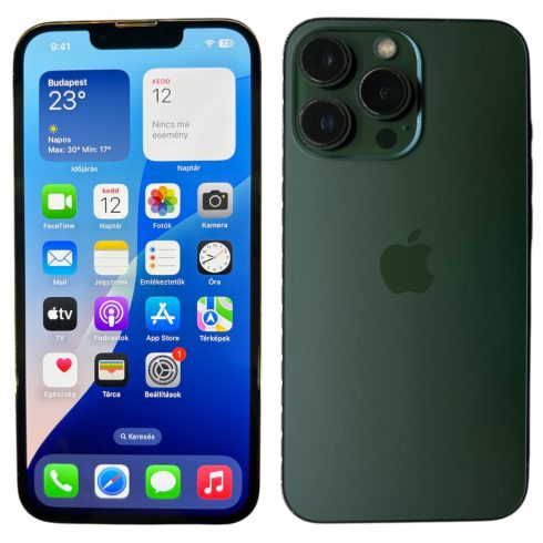 Apple iPhone 13 Pro 128GB 128GB Zöld (Green) Kártyafüggetlen