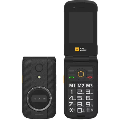 AGM M8 Flip  Fekete (Black) Kártyafüggetlen