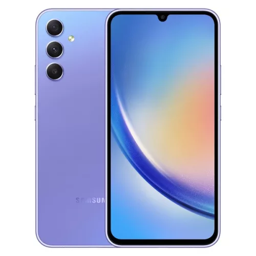 Samsung Galaxy A34 6/128GB (SM-A346B) 6/128GB Ezüst (Silver) Kártyafüggetlen